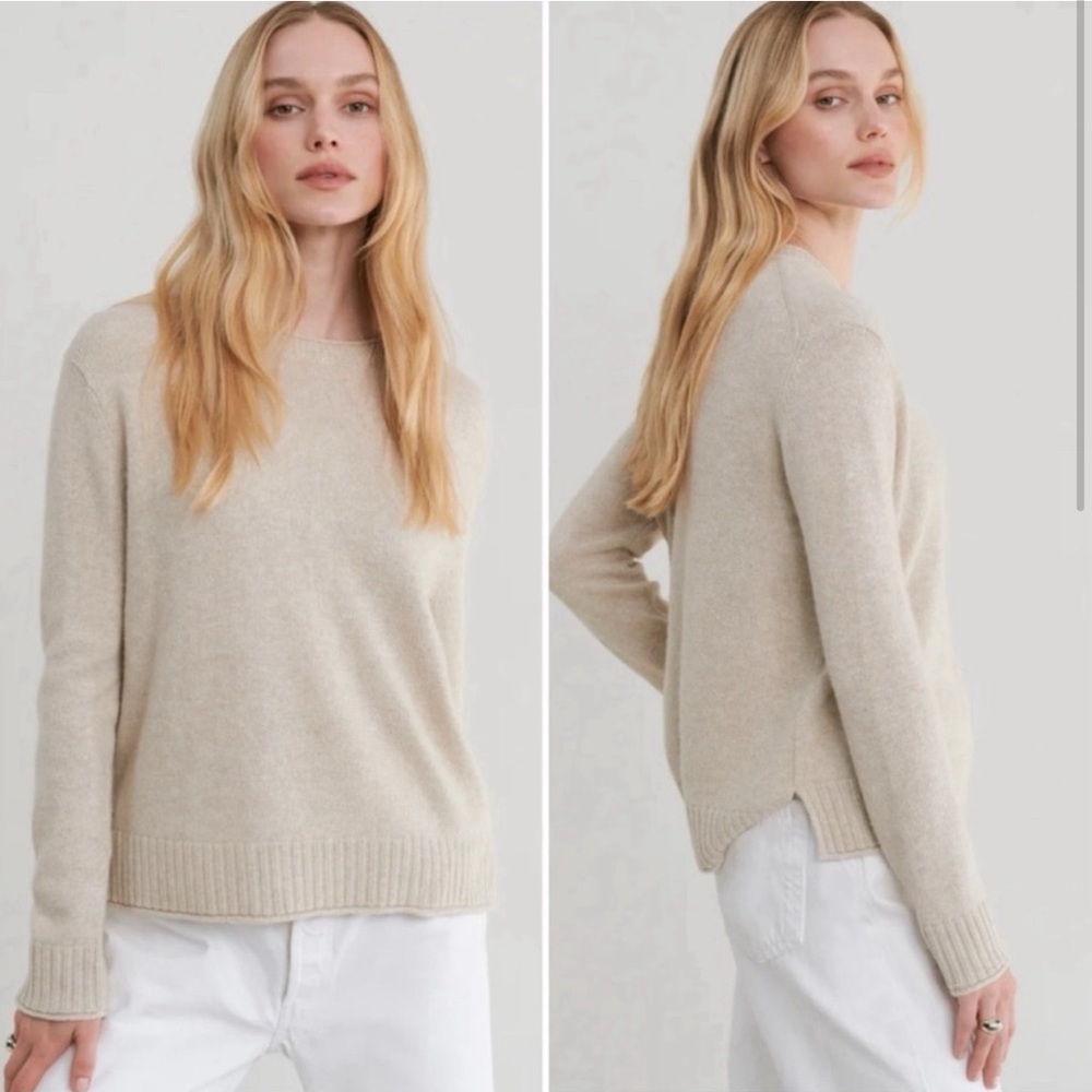 Jenni kayne everyday sweater in oatmeal